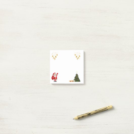 Post-it® Cozy Christmas Post-It Notes (Sur un bureau)