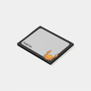 Post-it® Crab orange