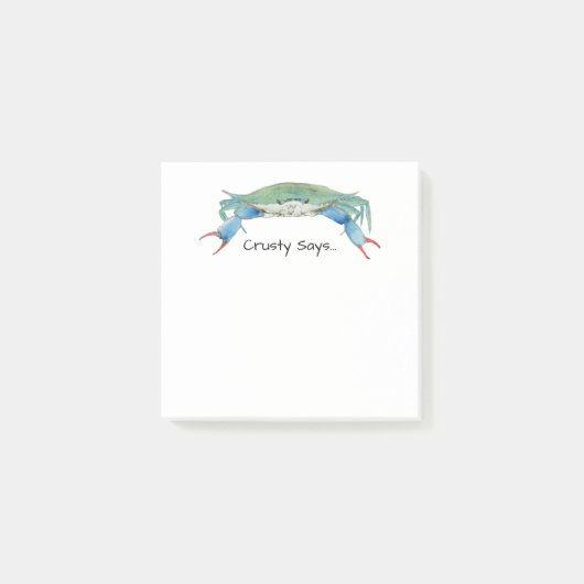 Post-it® Crabe (Devant)
