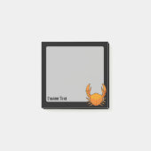 Post-it® Crabe orange (Devant)