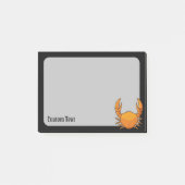 Post-it® Crabe orange (Devant)