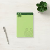 Post-it® Crabe vert Nœud celtique (Bureau)