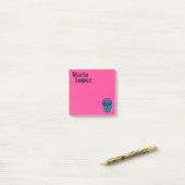 Post-it® Crâne à sucre (Sur un bureau)