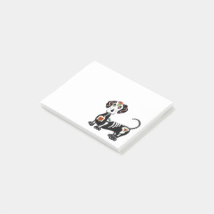 Post-it® Crâne à sucre Dachshund