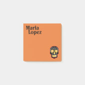 Post-it® Crâne à sucre noir (Devant)