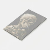 Post-it® Crâne avec brûler la cigarette Vincent van Gogh Ar (Incliné)