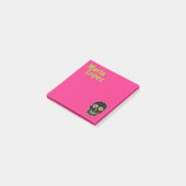 Post-it® Crâne de sucre noir (Incliné)