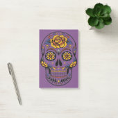 Post-it® Crâne d'Halloween orange (Bureau)