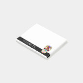 Post-it® Crâne mexicain mignon personnalisé Halloween de (Incliné)