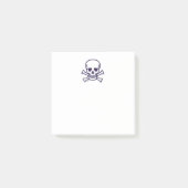 Post-it® Crâne n Bones Plaques de notes blanches (Devant)