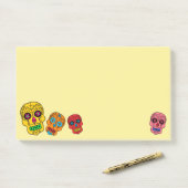 Post-it® Crânes à sucre (Sur un bureau)