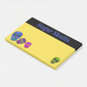Post-it® Crânes à sucre (Incliné)