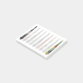 Post-it® Cravate !2 (Incliné)