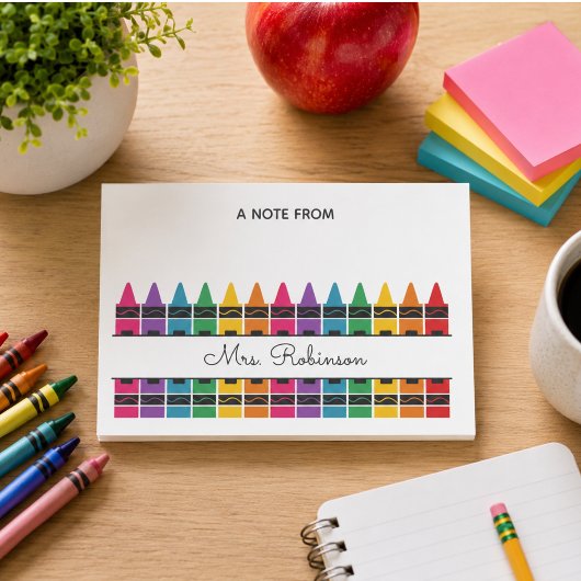 Post-it® Crayon arc-en-ciel pour appréciation des enseignan