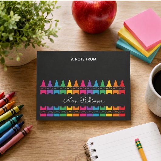 Post-it® Crayon arc-en-ciel pour appréciation des enseignan