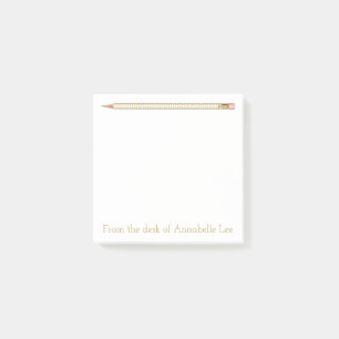 Post-it® Crayon cinq d'or