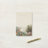 Post-it® Crayon Coloré Laisser Commencer L'Aventure (Sur un bureau)