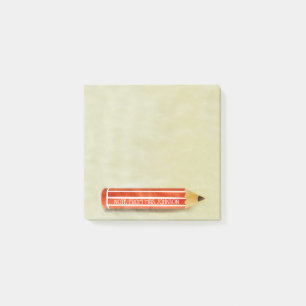 Post-it® Crayon de rouge d'aquarelle