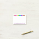 Post-it® Crayon en pastel deux (Sur un bureau)