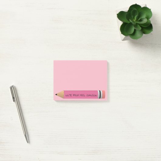 Post-it® Crayon rose (Bureau)