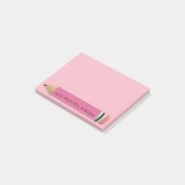 Post-it® Crayon rose (Incliné)