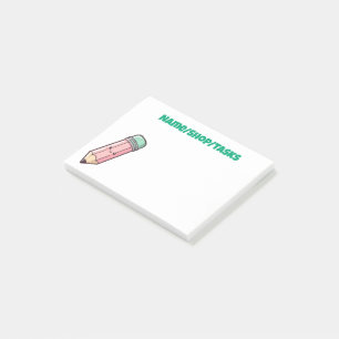 Post-it® Crayon Rose Mignon