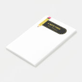 Post-it® Crayon une note de l'enseignant (Incliné)