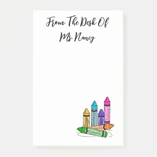 Post-it® Crayons (Devant)