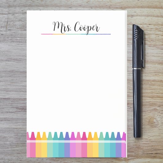 Post-it® Crayons Arc-en-Ciel Brillants Enseignant de Matern