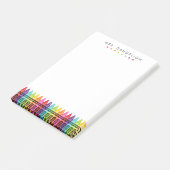 Post-it® Crayons Arc-en-Ciel | Enseignant de Maternelle (Incliné)