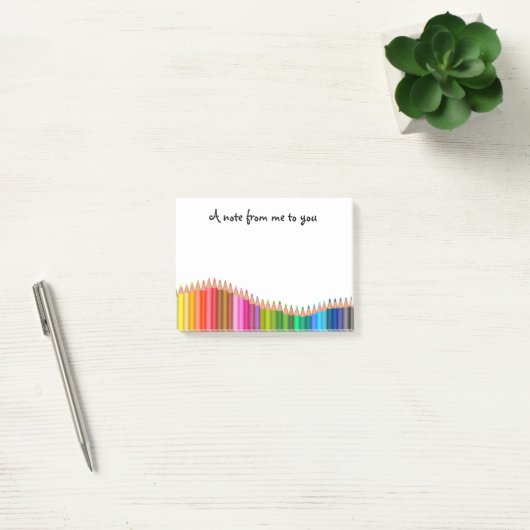 Post-it® Crayons colorés (Bureau)