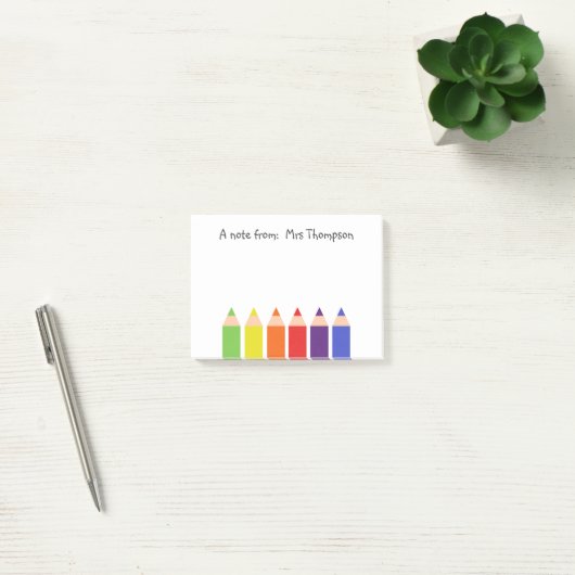 Post-it® Crayons colorés (Bureau)