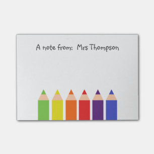 Post-it® Crayons colorés