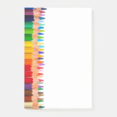 Post-it® Crayons colorés (Devant)