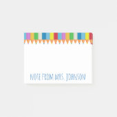 Post-it® Crayons colorés 2 (Devant)