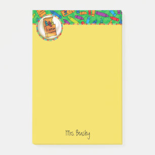 Post-it® Crayons colorés 4 x 6