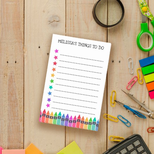 Post-it® Crayons Colorés & Étoiles Que Faire