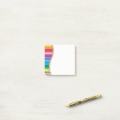 Post-it® Crayons Courrier--Note-Colorés (Sur un bureau)