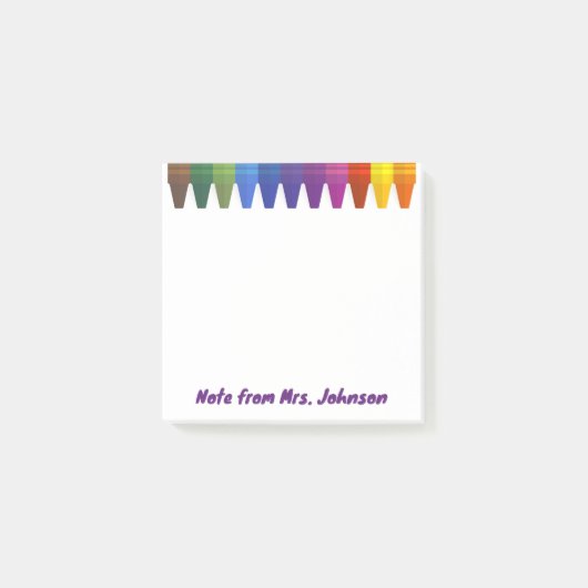 Post-it® Crayons de couleur (Devant)