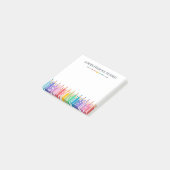 Post-it® Crayons de couleur amusants Note de l'enseignant d (Incliné)
