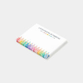 Post-it® Crayons de Couleurs Amusants Note de l'Enseignant (Incliné)