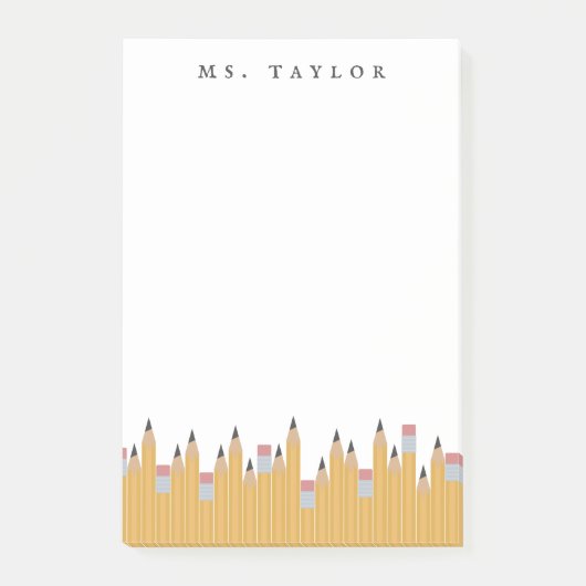 Post-it® Crayons personnalisés (Devant)