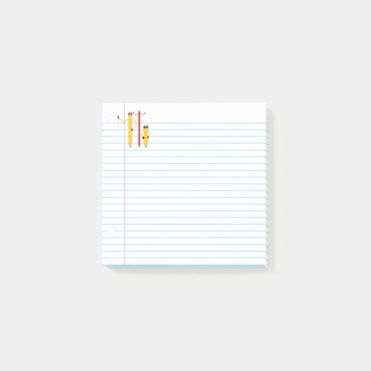 Post-it® Crayons Post It Notes (Devant)