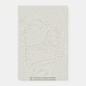 Post-it® Crazy Quilt Brodé Post-it Note Pad (Devant)