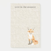 Post-it® Cream Cute Sweet Orange Fox (Devant)