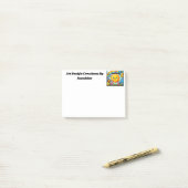 Post-it® Création Art Design Par Sunshine (Sur un bureau)