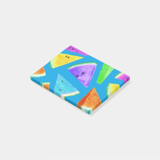 Post-it® Création de Motif de pastèque 10 (Incliné)