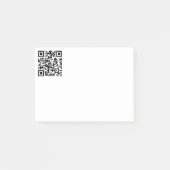 Post-it® Création instantanée de code QR (en entrant votre  (Devant)