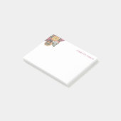 Post-it® Creative Pastel Colors Aquarelle Rose Modèle (Incliné)