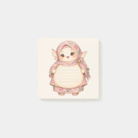 Créature de fantaisie malaise mignonne Notes aquar